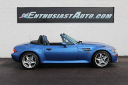 1998 BMW M Roadster in Estoril Blue Metallic over Estoril Blue & Black Nappa