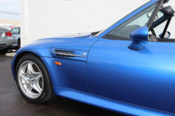 1998 BMW M Roadster in Estoril Blue Metallic over Estoril Blue & Black Nappa
