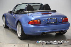 1998 BMW M Roadster in Estoril Blue Metallic over Estoril Blue & Black Nappa