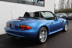 1998 BMW M Roadster in Estoril Blue Metallic over Estoril Blue & Black Nappa
