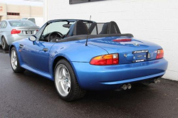 1998 BMW M Roadster in Estoril Blue Metallic over Estoril Blue & Black Nappa
