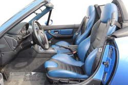 1998 BMW M Roadster in Estoril Blue Metallic over Estoril Blue & Black Nappa