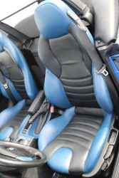 1998 BMW M Roadster in Estoril Blue Metallic over Estoril Blue & Black Nappa