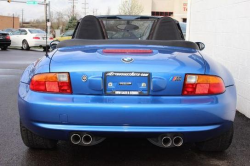 1998 BMW M Roadster in Estoril Blue Metallic over Estoril Blue & Black Nappa