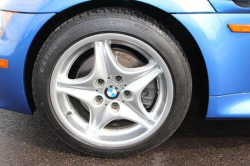 1998 BMW M Roadster in Estoril Blue Metallic over Estoril Blue & Black Nappa
