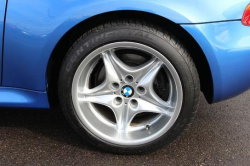 1998 BMW M Roadster in Estoril Blue Metallic over Estoril Blue & Black Nappa