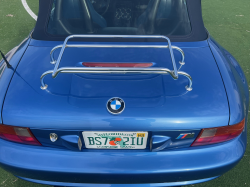 1998 BMW M Roadster in Estoril Blue Metallic over Estoril Blue & Black Nappa