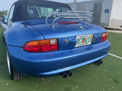 1998 BMW M Roadster in Estoril Blue Metallic over Estoril Blue & Black Nappa