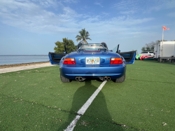 1998 BMW M Roadster in Estoril Blue Metallic over Estoril Blue & Black Nappa