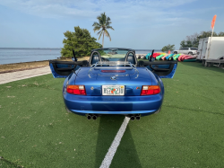 1998 BMW M Roadster in Estoril Blue Metallic over Estoril Blue & Black Nappa