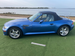 1998 BMW M Roadster in Estoril Blue Metallic over Estoril Blue & Black Nappa