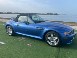 1998 BMW M Roadster in Estoril Blue Metallic over Estoril Blue & Black Nappa