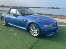 1998 BMW M Roadster in Estoril Blue Metallic over Estoril Blue & Black Nappa