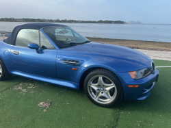 1998 BMW M Roadster in Estoril Blue Metallic over Estoril Blue & Black Nappa