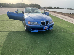 1998 BMW M Roadster in Estoril Blue Metallic over Estoril Blue & Black Nappa