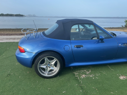 1998 BMW M Roadster in Estoril Blue Metallic over Estoril Blue & Black Nappa