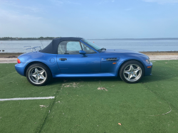 1998 BMW M Roadster in Estoril Blue Metallic over Estoril Blue & Black Nappa