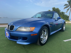 1998 BMW M Roadster in Estoril Blue Metallic over Estoril Blue & Black Nappa