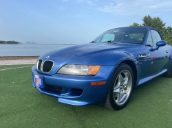 1998 BMW M Roadster in Estoril Blue Metallic over Estoril Blue & Black Nappa