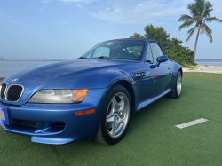 1998 BMW M Roadster in Estoril Blue Metallic over Estoril Blue & Black Nappa