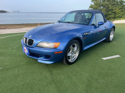 1998 BMW M Roadster in Estoril Blue Metallic over Estoril Blue & Black Nappa