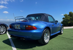 1998 BMW M Roadster in Estoril Blue Metallic over Estoril Blue & Black Nappa