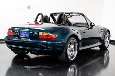1998 BMW M Roadster in Boston Green Metallic over Black Nappa