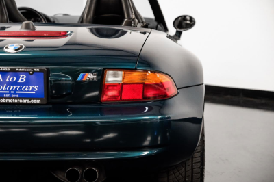 1998 BMW M Roadster in Boston Green Metallic over Black Nappa