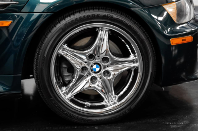 1998 BMW M Roadster in Boston Green Metallic over Black Nappa