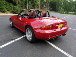 1998 BMW M Roadster in Imola Red 2 over Imola Red & Black Nappa