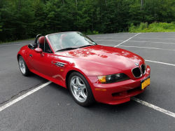 1998 BMW M Roadster in Imola Red 2 over Imola Red & Black Nappa