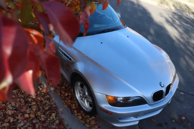 1998 BMW M Roadster in Arctic Silver Metallic over Black Nappa