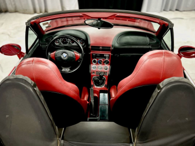 1998 BMW M Roadster in Imola Red 2 over Imola Red & Black Nappa