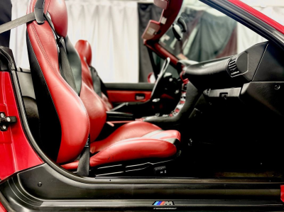 1998 BMW M Roadster in Imola Red 2 over Imola Red & Black Nappa