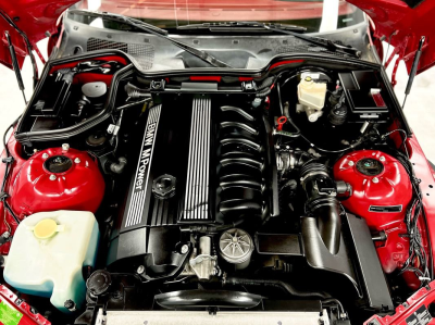 1998 BMW M Roadster in Imola Red 2 over Imola Red & Black Nappa