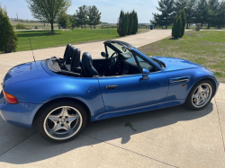1998 BMW M Roadster in Estoril Blue Metallic over Estoril Blue & Black Nappa