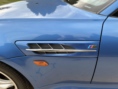 1998 BMW M Roadster in Estoril Blue Metallic over Estoril Blue & Black Nappa