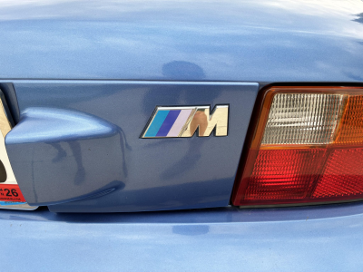 1998 BMW M Roadster in Estoril Blue Metallic over Estoril Blue & Black Nappa