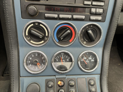 1998 BMW M Roadster in Estoril Blue Metallic over Estoril Blue & Black Nappa