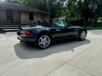 1998 BMW M Roadster in Cosmos Black Metallic over Dark Gray & Black Nappa