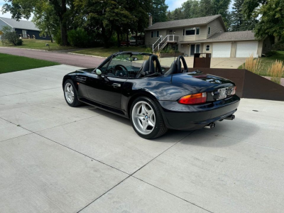 1998 BMW M Roadster in Cosmos Black Metallic over Dark Gray & Black Nappa