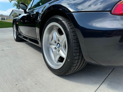 1998 BMW M Roadster in Cosmos Black Metallic over Dark Gray & Black Nappa