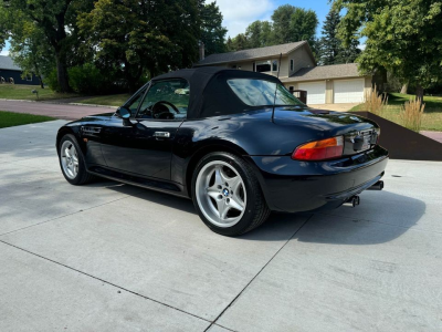 1998 BMW M Roadster in Cosmos Black Metallic over Dark Gray & Black Nappa