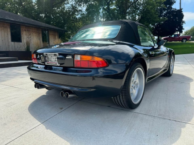 1998 BMW M Roadster in Cosmos Black Metallic over Dark Gray & Black Nappa