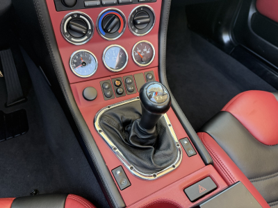 1998 BMW M Roadster in Arctic Silver Metallic over Imola Red & Black Nappa