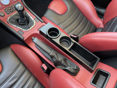 1998 BMW M Roadster in Arctic Silver Metallic over Imola Red & Black Nappa