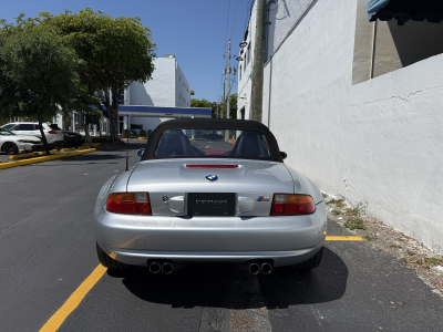 1998 BMW M Roadster in Arctic Silver Metallic over Imola Red & Black Nappa