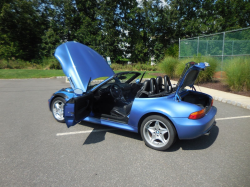 1998 BMW M Roadster in Estoril Blue Metallic over Black Nappa