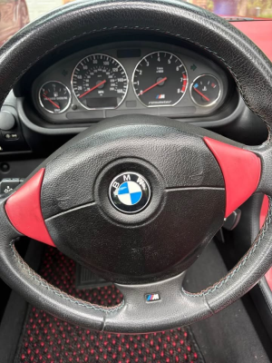 1998 BMW M Roadster in Imola Red 2 over Imola Red & Black Nappa