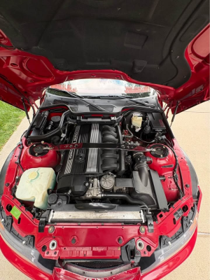 1998 BMW M Roadster in Imola Red 2 over Imola Red & Black Nappa